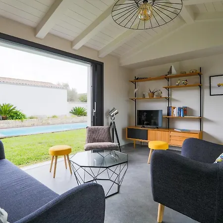 Belle Maison Pour Un Sejour A 10 Personnes Au Coeur De L'ile De Re 度假居 勒布瓦普拉热雷