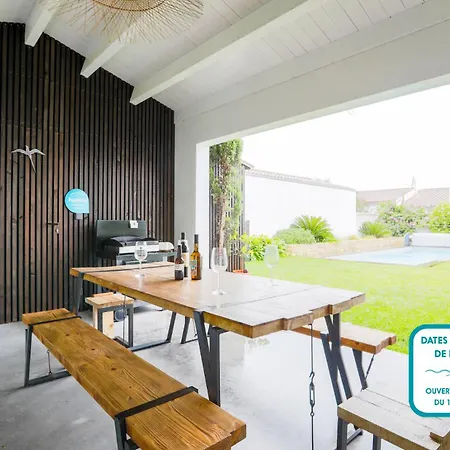 Belle Maison Pour Un Sejour A 10 Personnes Au Coeur De L'ile De Re 度假居 勒布瓦普拉热雷
